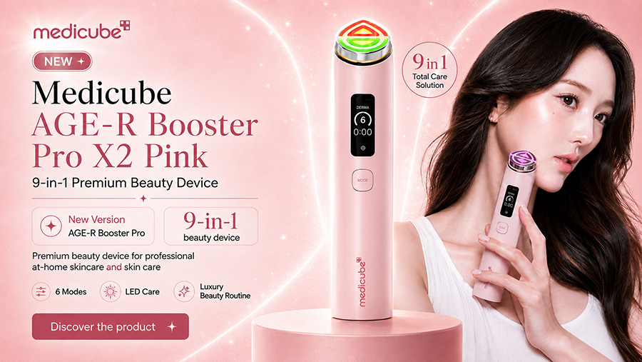 Medicube AGE-R Booster Pro X2 Pink: The Next Generation of At-Home Korean Beauty Tech