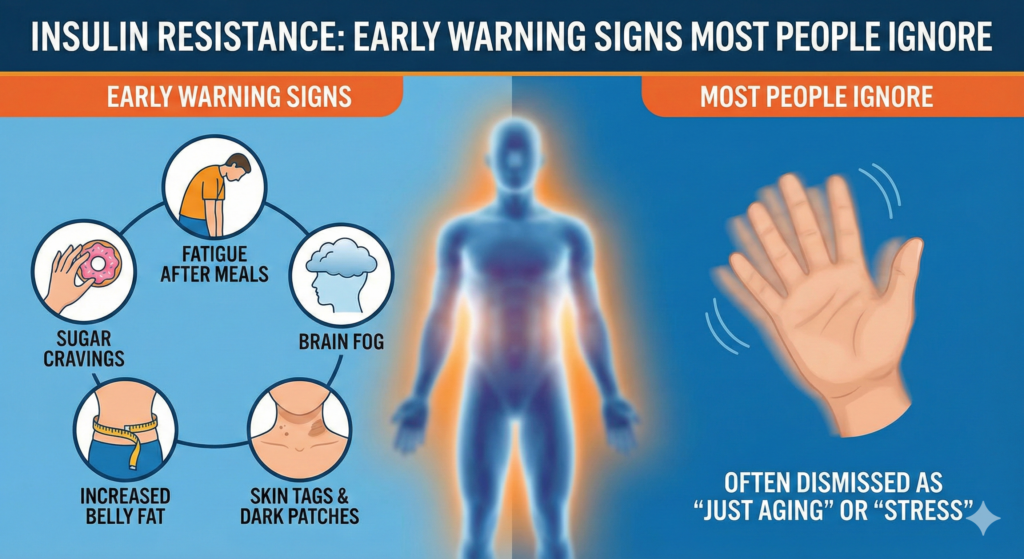 Insulin Resistance: Early Warning Signs Most People Ignore