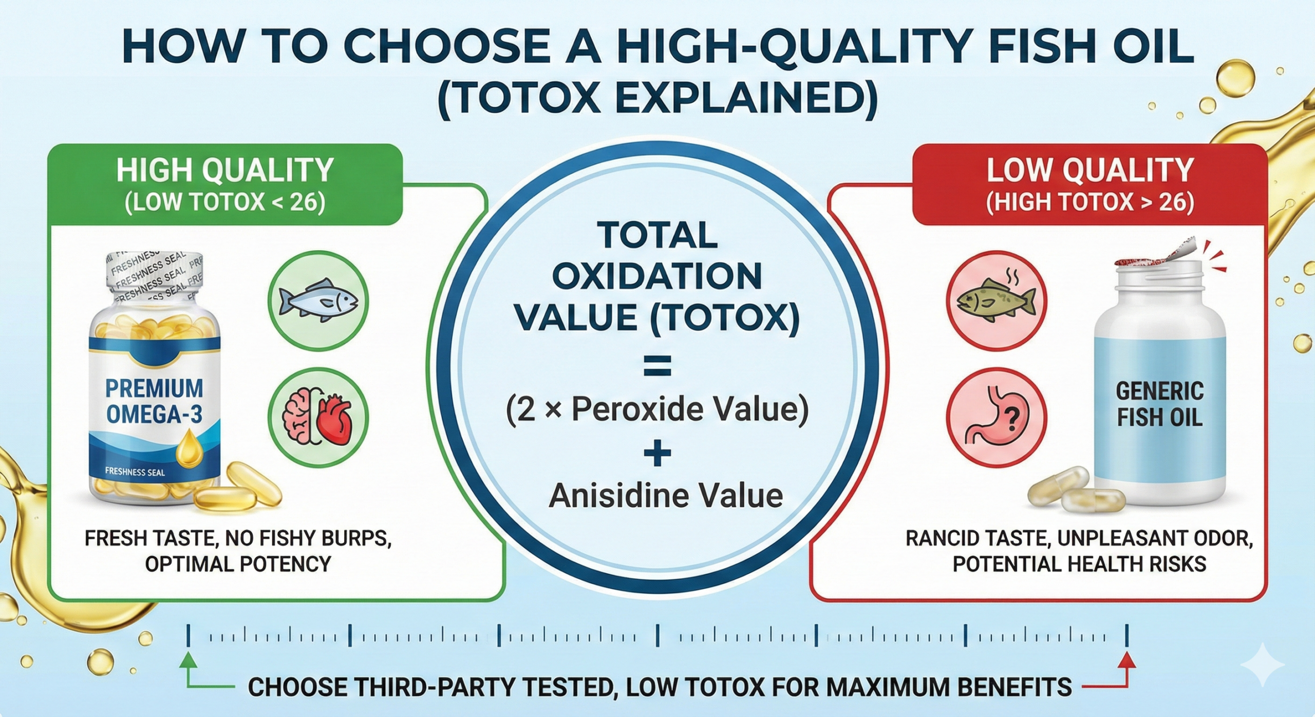 Omega-3: How to Choose a High-Quality Fish Oil (TOTOX Explained)