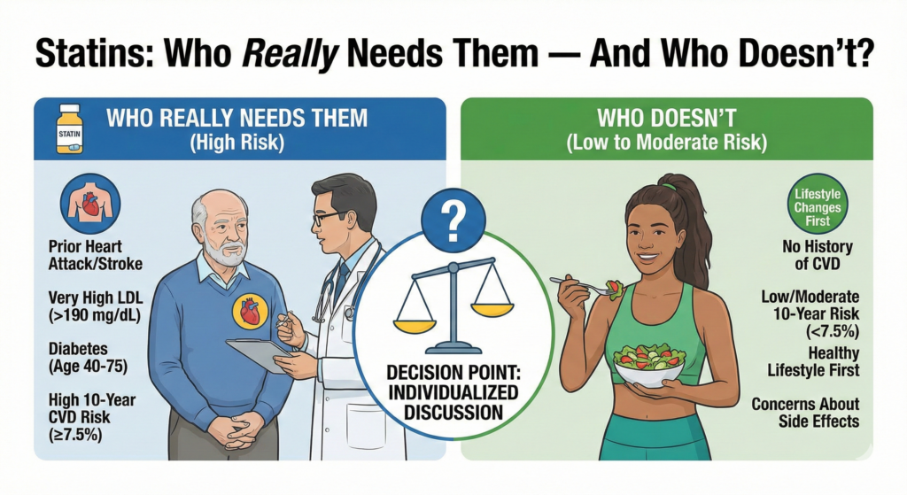 Statins: Who Really Needs Them — And Who Doesn’t?